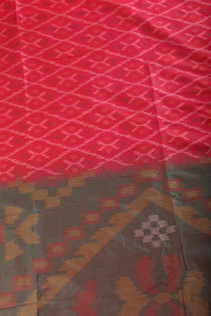 Cardinal Soft Silk Resham & Zari Woven Saree