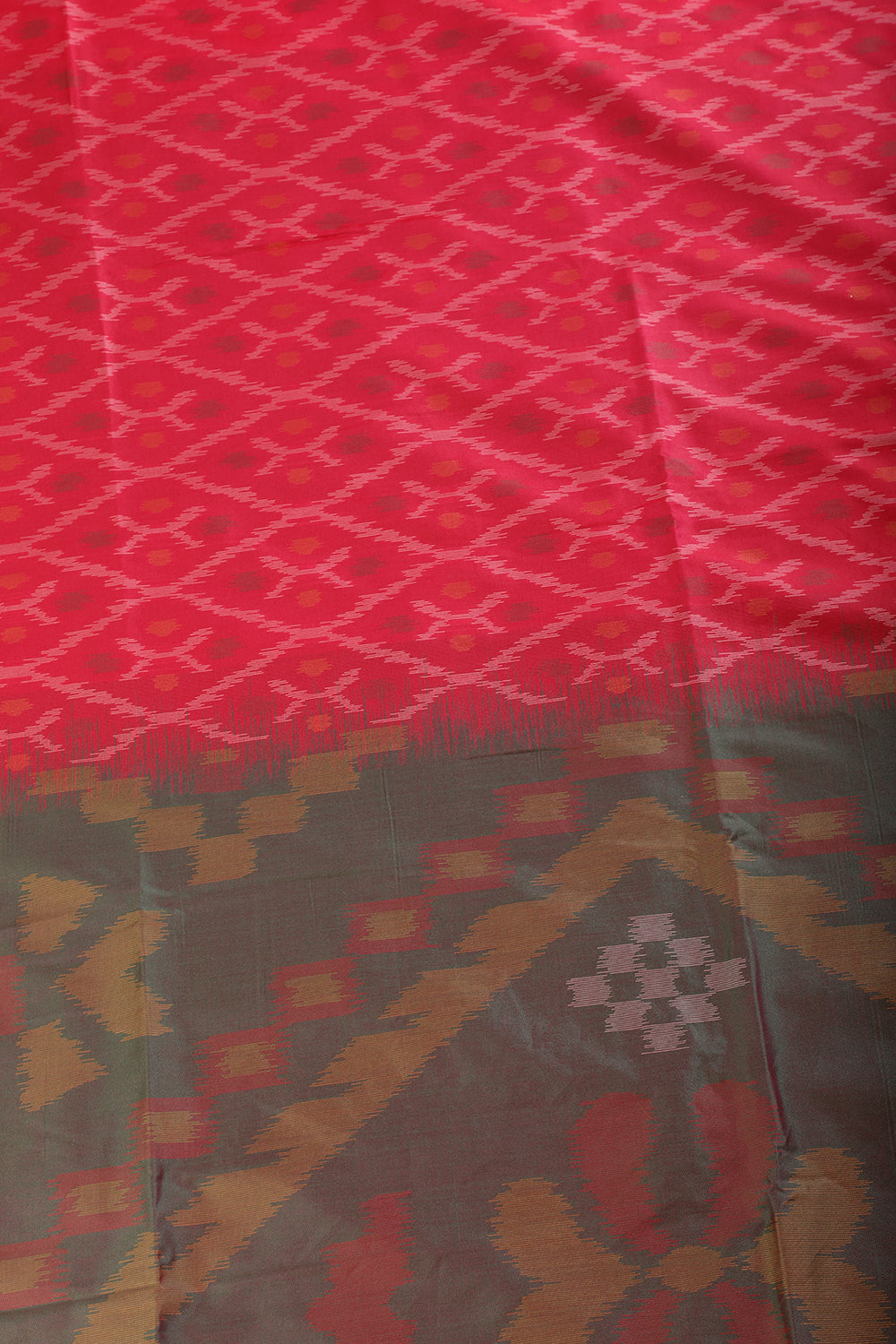 Cardinal Soft Silk Resham & Zari Woven Saree