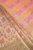 Dark Beige Colour Tussar Woven Silk Saree
