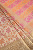 Dark Beige Colour Tussar Woven Silk Saree