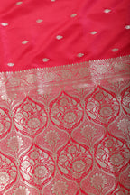 Rani Banarsi Silk Zari Woven Saree