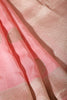 Pink Colour Zari Woven Silk Saree
