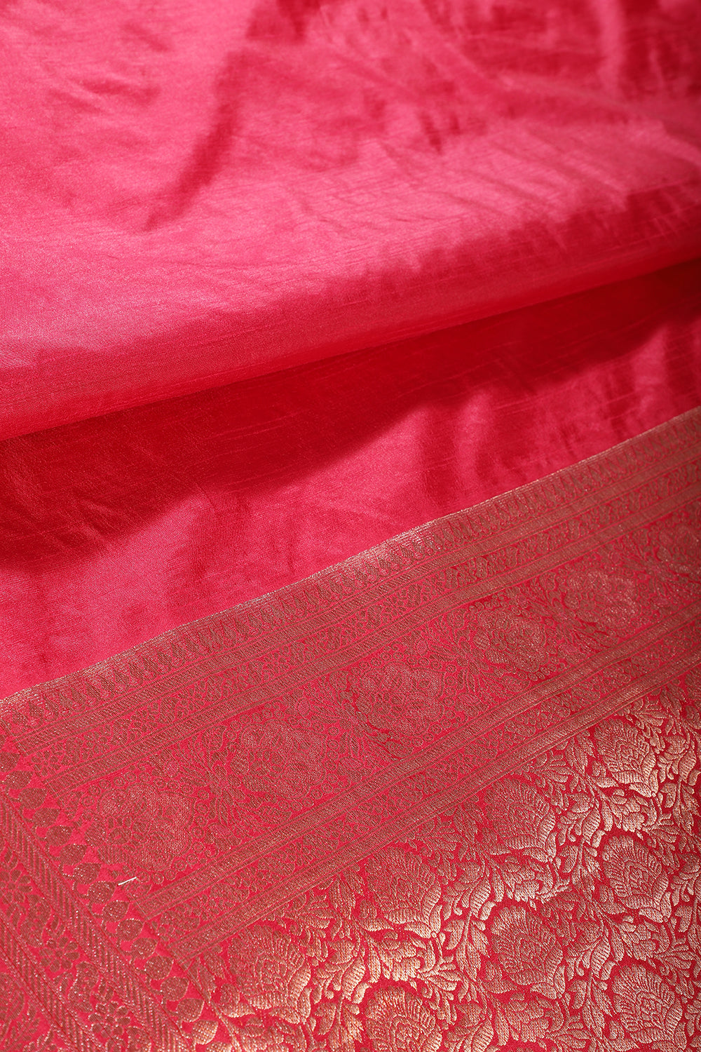 Solid Color Silk Woven Sarees