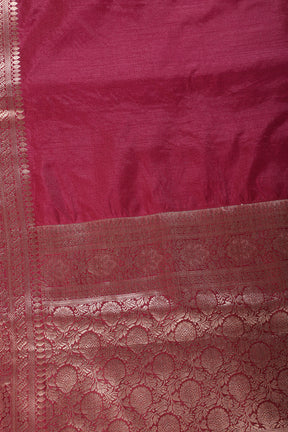 Solid Color Silk Woven Sarees