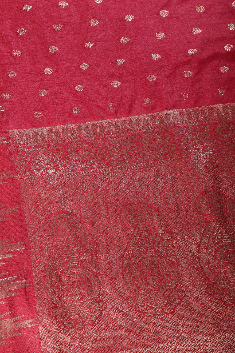 Silk Buta Woven Sarees