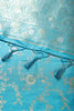 Teal Color Raw Silk Zari Woven Saree
