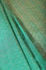 Mint Green Zari Woven Silk Saree