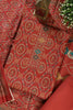 Rust Pashmina Digital Printed Unstitched Suit Material