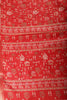 Red Cotton Silk Printed Saree