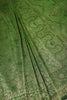 Khaki Green Colour South Silk Heavy Woven Saree