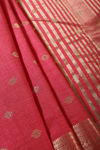 Cardinal Cotton Silk Zari Woven Saree