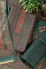 Green Pashmina Floral Printed Unstitched Suit Material