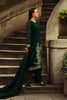 Green Color Silk Woven Unstitched Suit Fabric