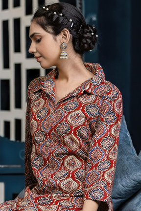 Printed Cotton Co-Ord Set