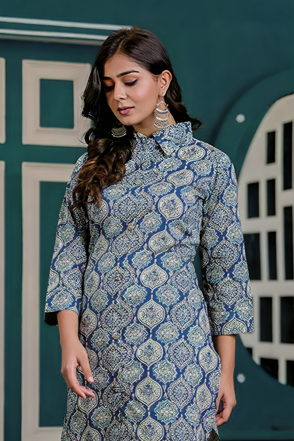 Printed Cotton Co-Ord Set