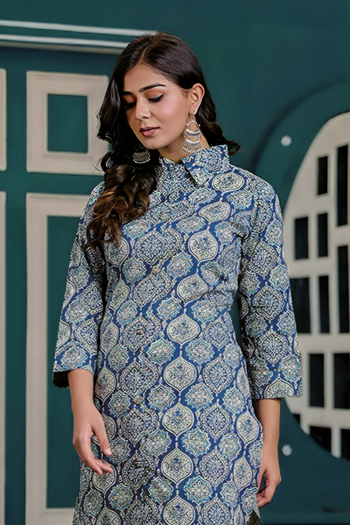 Printed Cotton Co-Ord Set