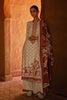 Cream Color Pashmina Printed Unstitched Suit Material