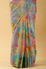 Multi-Color Organza Printed Saree
