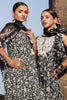 Black Color Cotton Printed Peplum Sharara Suit