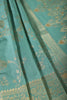 Sea Green Color Art Silk Zari Woven Saree