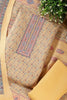 Pale Yellow Pashmina Floral Printed Unstitched Suit Fabric