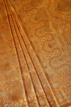Mustard Colour South Silk Heavy Woven Saree