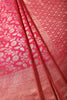 Rani Lightweight Banarasi Silk Weaving Saree