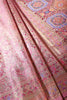 Mauve Baluchari Silk Meenakari Woven Saree