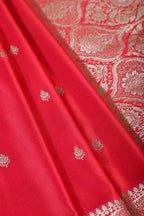 Rani Banarsi Silk Zari Woven Saree