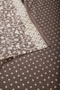 Light Brown Color Cotton Folk Printed Saree