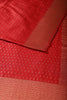Red Colour Silk Zari Woven Saree