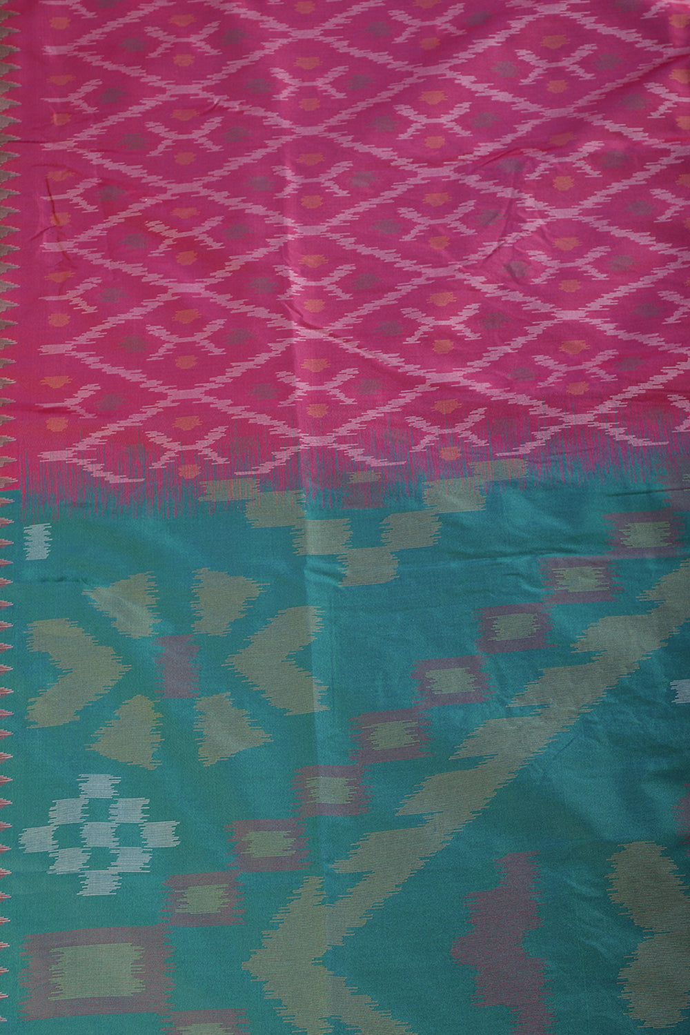 Wine Soft Silk Resham & Zari Woven Saree