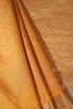 Mustard Zari Woven Silk Saree