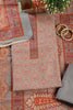 Grey Pashmina Digital Printed Unstitched Suit Fabric