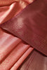 Gajari & Wine Dual Toned Soft Silk Zari Woven Saree