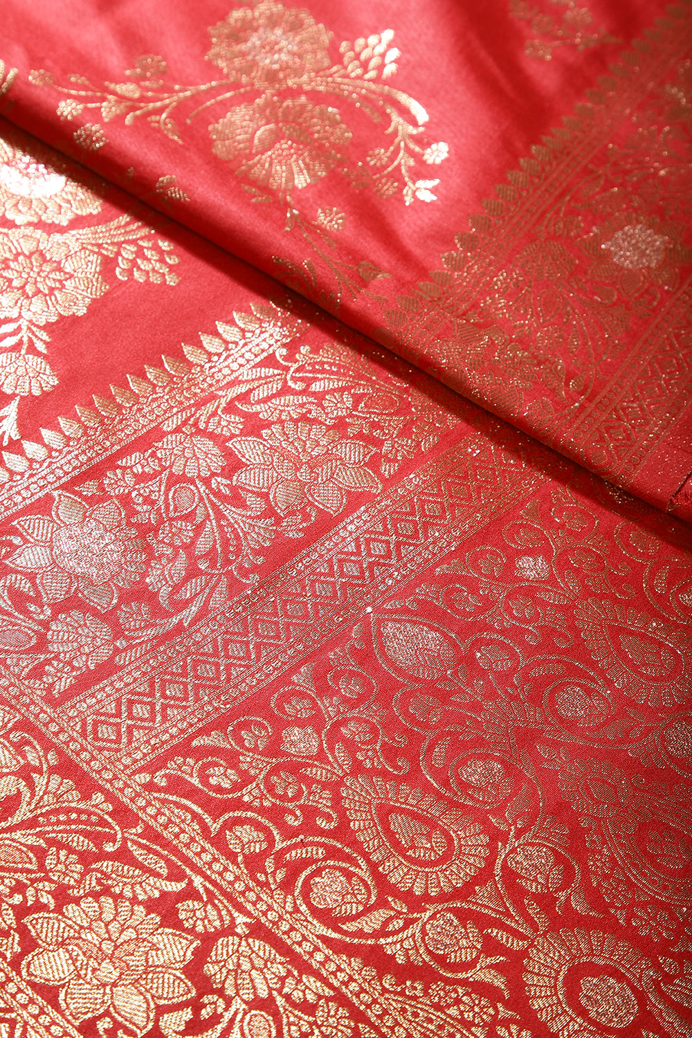 Red Color Art Silk Zari Woven Saree