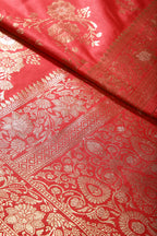 Red Color Art Silk Zari Woven Saree