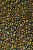 Black Color Chiffon Floral Zari Border Printed Saree