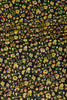 Black Color Chiffon Floral Zari Border Printed Saree