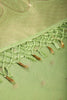 Pista Green Color Zari Woven Chanderi Cotton Saree