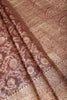 Wine Tissue Silk Banarasi Woven Saree
