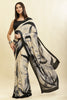 Tussar Printed Crepe Silk Saree