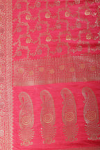 Rani Silk Floral Zaal Woven Banarasi Saree