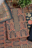 Blue Colour Pashmina Digital Printed Unstitched Suit Fabric