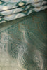 Green Color Zari Woven Chanderi Cotton Saree
