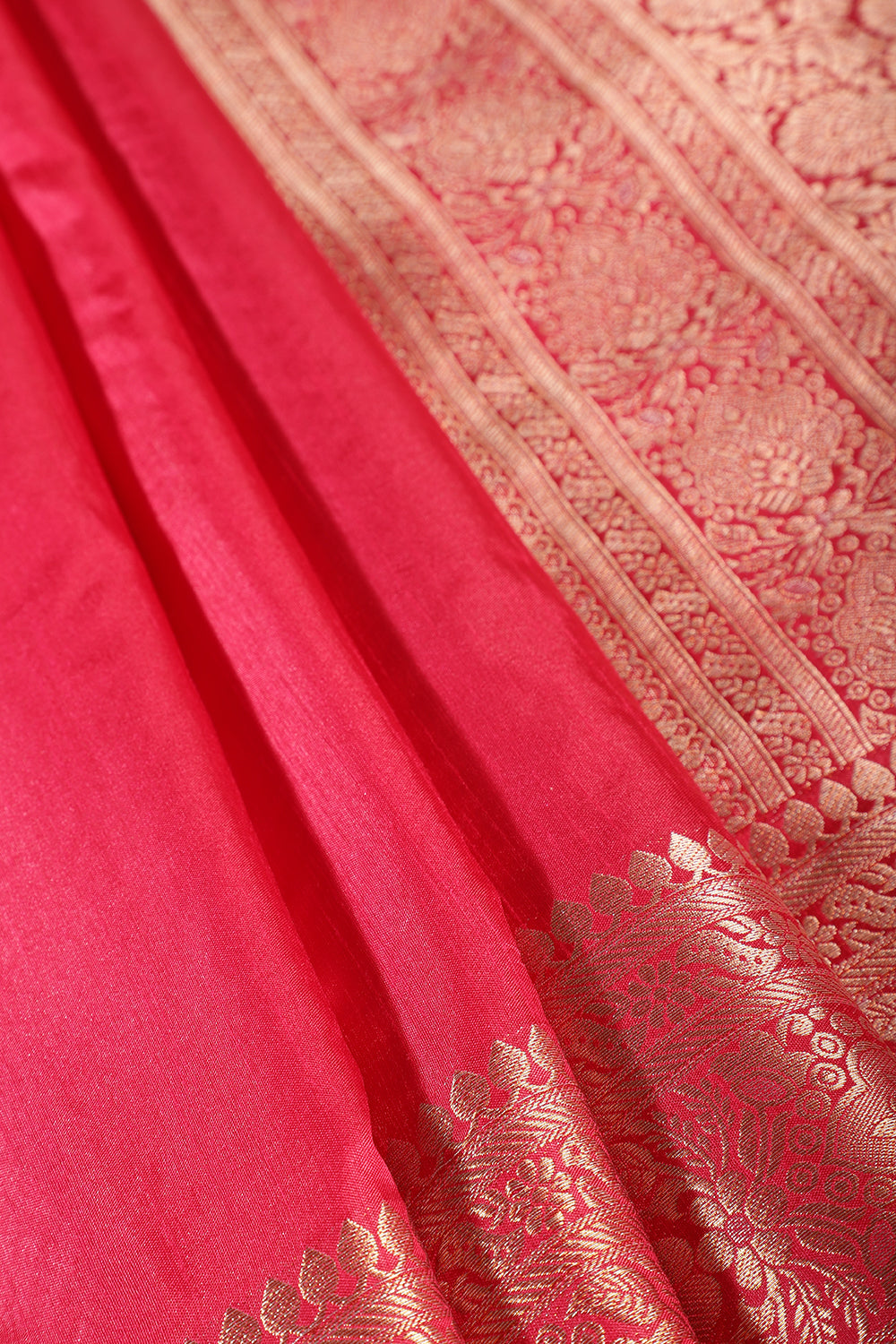 Solid Color Silk Woven Sarees