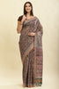 Green Cotton Silk Floral Boota Printed Saree