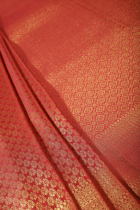 Maroon Color South Silk Zari Woven Saree