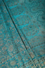 Teal Colour South Silk Heavy Woven Saree
