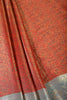 Maroon Cotton Silk Resham & Zari Woven Saree